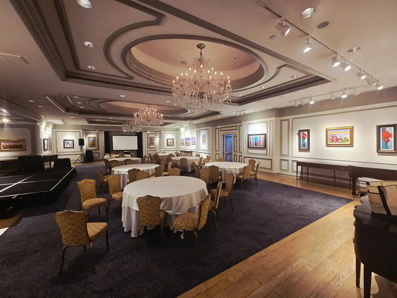 Oakplain Creative Grand Ballroom Event Setup
